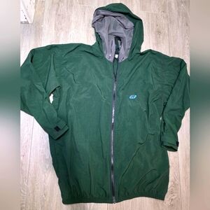 Windbreaker Mesh Hood Jacket Parlee Adventure Gear Mens Size Large